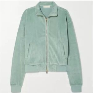 Suzie Kondi Velour Track Jacket in DISCONTINUED colorway